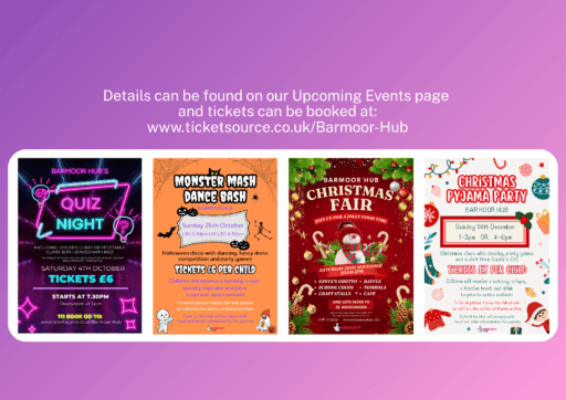 Check out our Upcoming Events page for our exciting Quiz Night, Halloween Disco, Christmas Fair and Christmas Pjyama Party